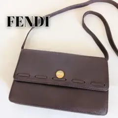 良品 フェンディ ヴィンテージ 2way レザー バッグ 鞄 レディース メンズのサムネイル