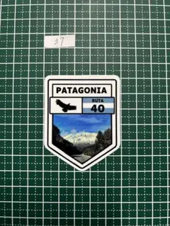防水ステッカー　パタゴニア　37