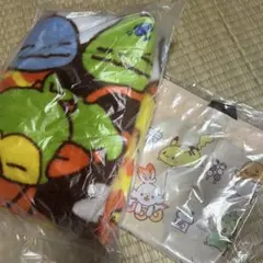 【新品未開封】ミスド　福袋　ポケモン　エコバッグ　ブランケット　2点セット