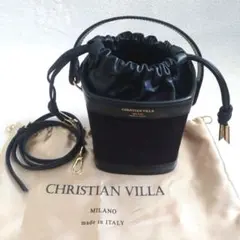 CHRISTIAN VILLA 2wayショルダーバッグ クリスチャンヴィラ - メルカリ