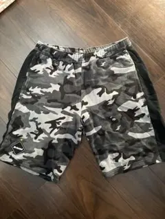 FCRB Nike ショートパンツ S 青カモフラ ハーフパンツ - メルカリ