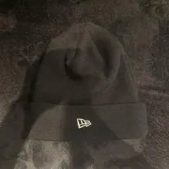 New Era ニット帽 ビーニー ブラック　新品未使用のサムネイル