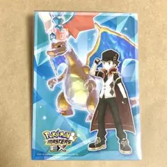 ポストカード　ポケマスEX レッド　まねきねこ