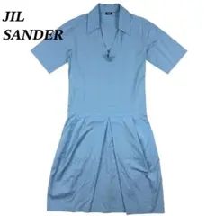 JIL SANDER ジルサンダー ワンピース 半袖 レディース ブルー系 32のサムネイル