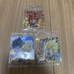 ドラゴンボールシールウエハース3枚セット
