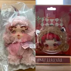 スカルパンダ　イヤホンケース　peanuts windflower