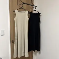 未使用　UNIQLO ウルトラストレッチエアリズムワンピース S セット