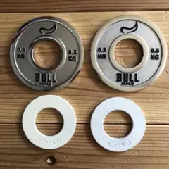 BULL プレート4枚セットIPF公認　パワーリフティング