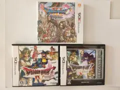 【美品】ドラゴンクエストシリーズ 3作品セット　Ⅳ　Ⅴ　VⅠ　ケース付