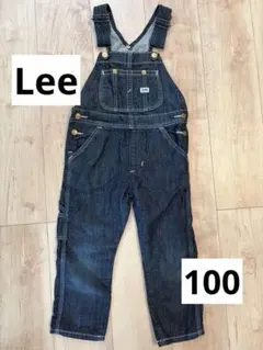 未使用】Lee オーバーオール 100 ダークブルー インディゴ - メルカリ