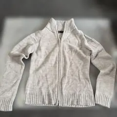 ZARA グレー 長袖ニットセーター(541)