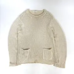 archive Y'S for men 肉厚 コットン かぎ編み ニットセーター - メルカリ