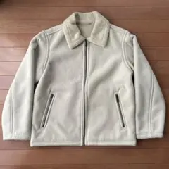 90～00s old UNIQLO ムートンジャケット スエード 短丈