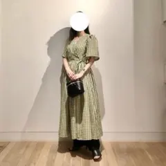 GHOSPELL Seed Stock Wrap Dress ラップワンピースのサムネイル