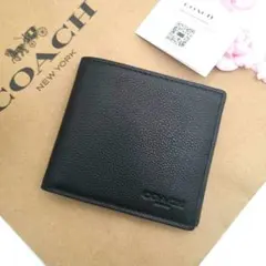 新商品　COACH　コーチ　折り財布　コインウォレット　正規品