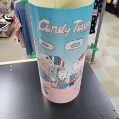 昭和レトロ　SANRIOのCandy Town ごみ箱 1982年製