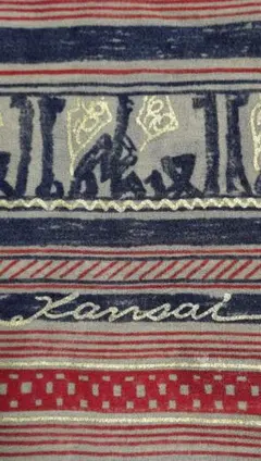 kansai 幾何学模様スカーフ