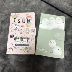 ツムツム まんまるフェアリー & シマエナガ　メモ帳 2冊セット