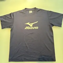 ミズノ　ネイビー　半袖　サイズL