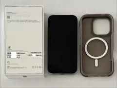 【美品おまけ付】iPhone16Pro256GBナチュラルチタニウム付属品未使用