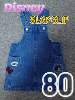SLAP SLIP Disney ミニー デニムジャンパースカート ミッキー