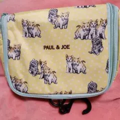 PAUL & JOE 猫プリントポーチ