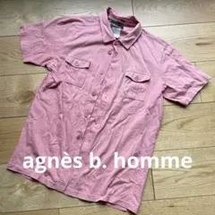【美品】アニエスベー オム 半袖 ポロシャツ agnès b. homme
