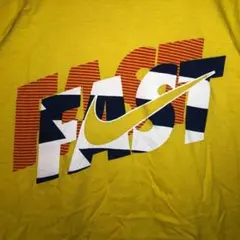 1022 NIKE Tシャツ 2XL イエロー FAST オーバーサイズ