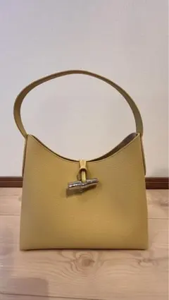 【新品未使用】 ロンシャン　ハンドバッグ　ロゾM レザー