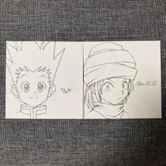 HUNTER×HUNTER ポックル キャンバスボード 一番くじ ゴン