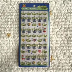 ボンボンドロップシール　ミニ　エイリアン