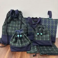 入園入学セット(7点) 男の子 ハンドメイド