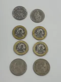 古銭 イギリス 旧硬貨 5枚セット 10ペンス 2ペンス 5ペンス - メルカリ