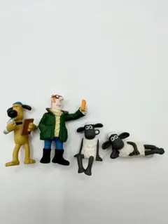 ひつじのショーン 牧場主 ビッツァー フィギュア 4体セット