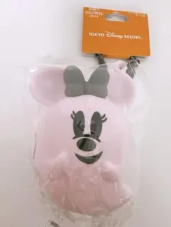 2024 ディズニー　ハロウィーン　おばけちゃんバッグチャームケース付き　ピンク