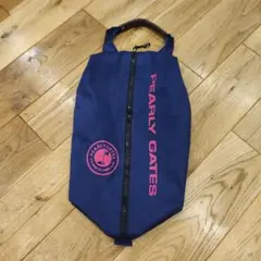 PEARLY GATES パーリーゲイツ　ゴルフシューズケース ピンク　ネイビーのサムネイル