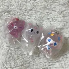 ジュエルペット めじるしアクセサリー　ガーネット　ラブラ　エンジェラ