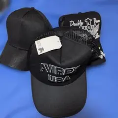 AVIREX USA ラインストーン メッシュキャップ - メルカリ