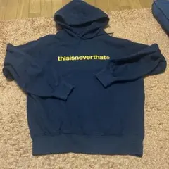 thisisneverthat ネバザ パーカー M ネイビー - メルカリ