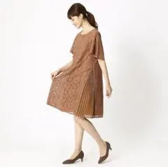 新品未使用　レース 半袖 ワンピース　コムサイズム