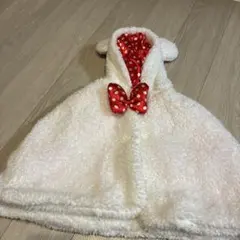 ディズニーポンチョファンキャップ防寒ブランケット