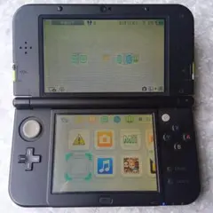 Newニンテンドー3DS LL ライム×ブラック 本体