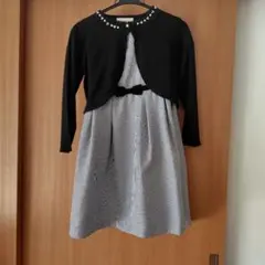 フォーマルドレスとカーディガンのセット