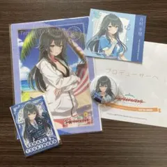 学園アイドルマスター月村手毬5点セット　学マス　クリカ　缶バッジ