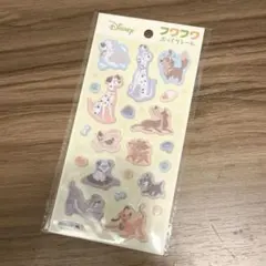 Disney フワフワ ぷっくりシール 犬 キャラクターのサムネイル
