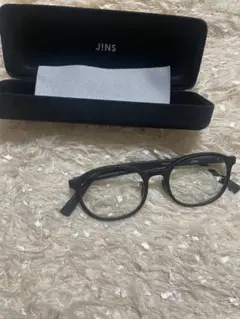 JINS ブルーライトカットメガネ ブラック