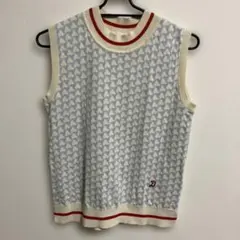 DRESSTERIOR ノースリーブニット 水色　36