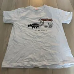 United Athle Tシャツ 由布島 水牛車 ホワイト Sのサムネイル