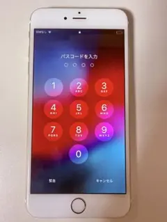 【バッテリー93%】iPhone 6 Plus 64GB ゴールド　au判定○
