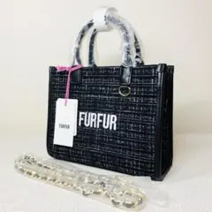 FURFUR チェック柄 ショルダーバッグ - メルカリ